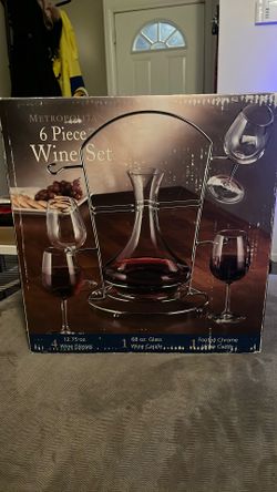 Glass Wine Set