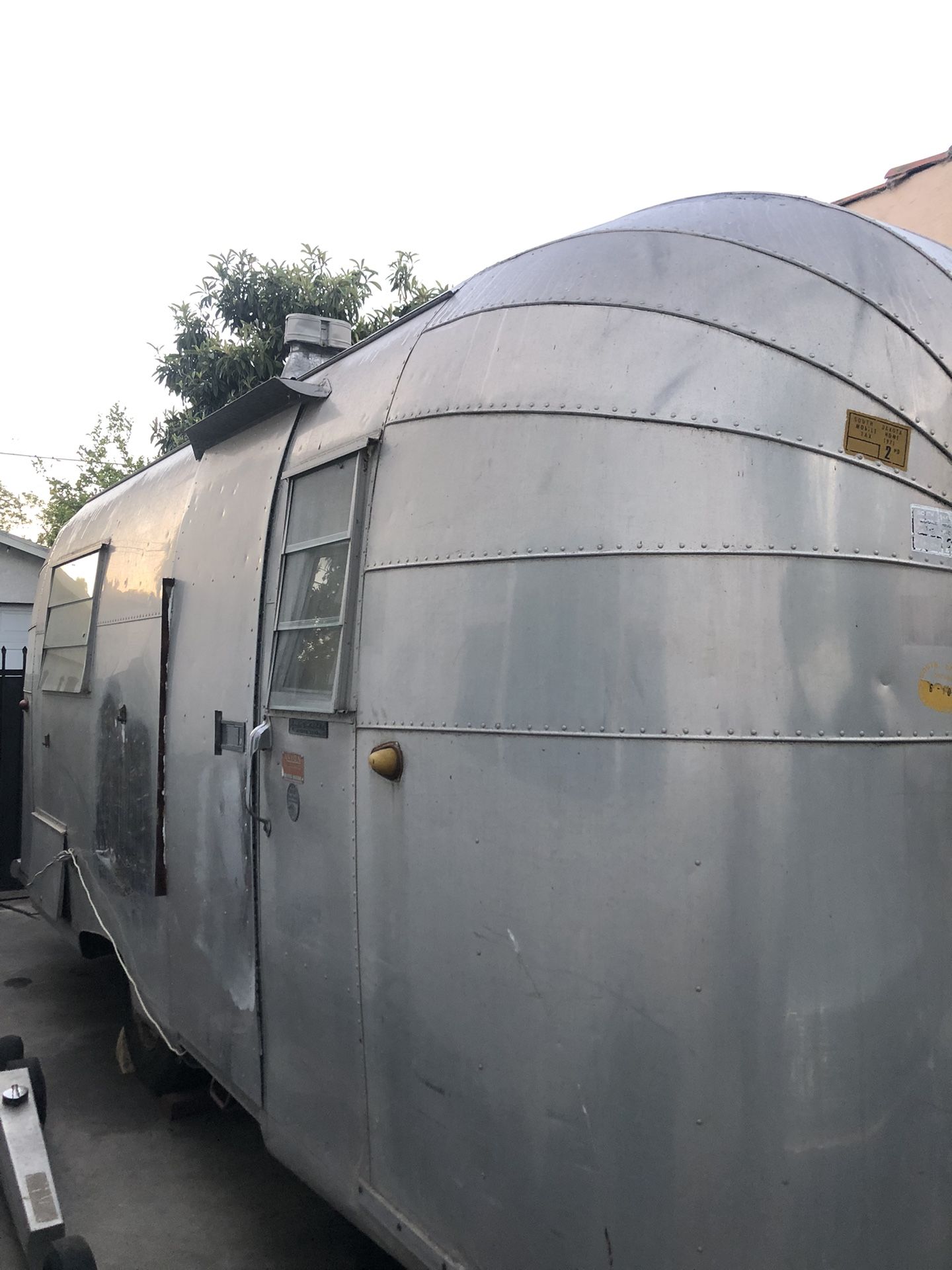 1961 Avion Aluminum Trailer