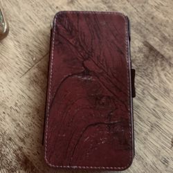 Wallet iPhone XR case With Magnetic Strap