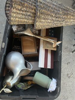 Huge Bin Of Decor