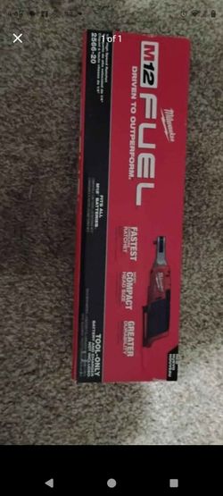 Milwaukee M12 1/4 inch high speed ratchet