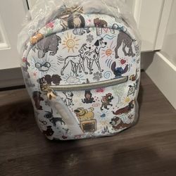 Disney Dooney & Bourke Dogs Sketch Mini Backpack with Stitch NWT