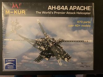 M-Kur Apache Die Cast Model Set, NIB  (reduced)