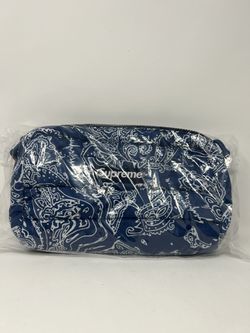 Supreme Puffer Blue Paisley Side Bag for Sale in Bellflower, CA