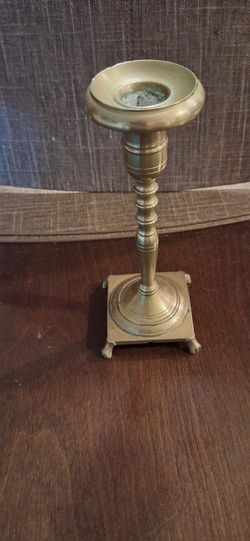 Brass candle