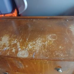 Antique Wood Dresser 