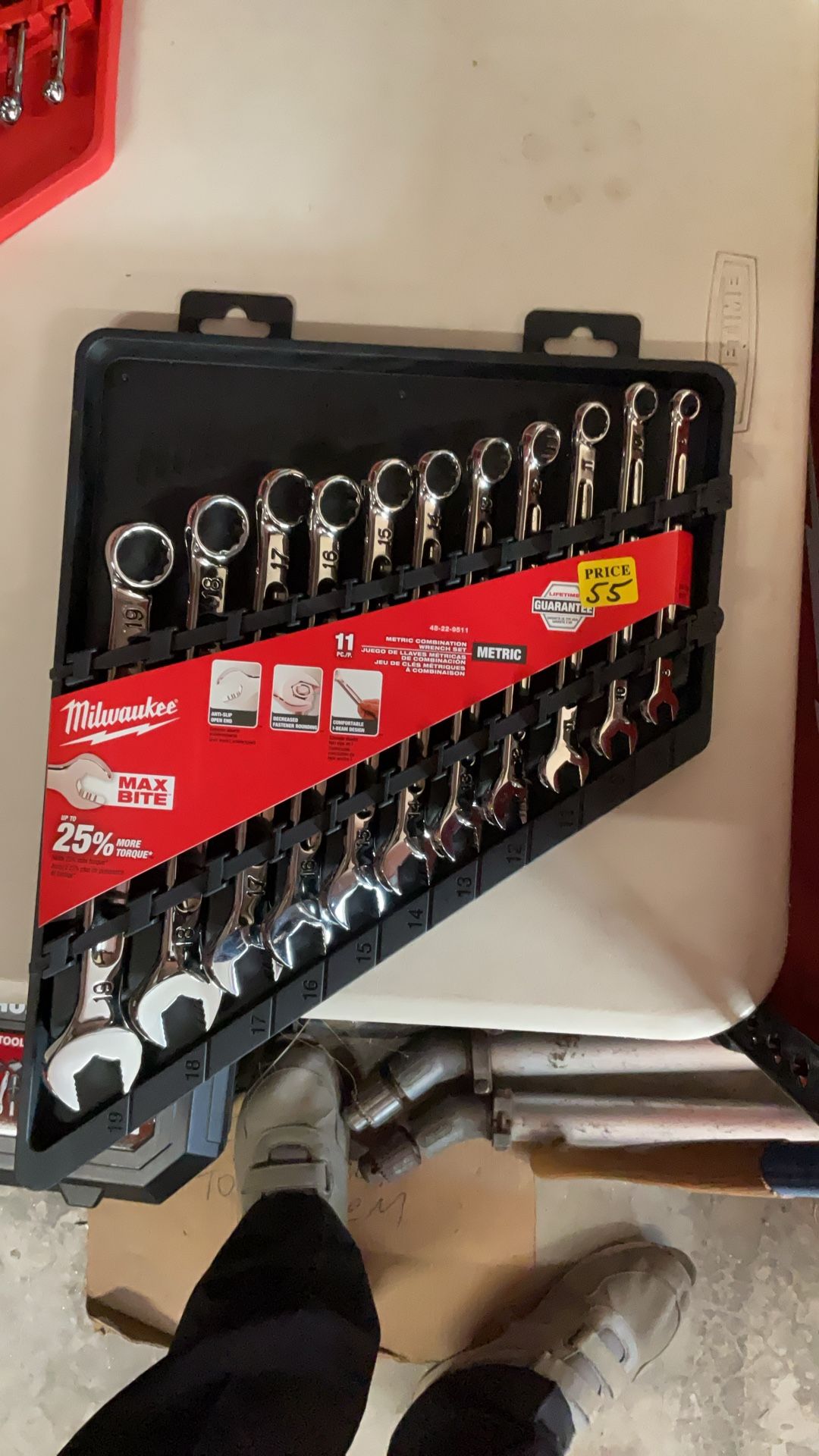 Milwaukee 11 Pieces Metric(mm) Wrench Set