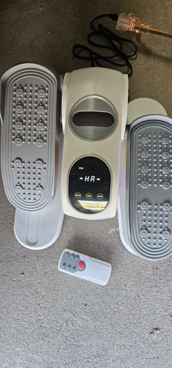 MERACH Under Desk Elliptical Machine, Leg Exerciser While Sitting for Seniors with 12-Speeds & Remote Control,