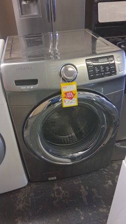 Nice Samsung washer black stainless steel color