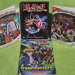 Yu-Gi-Oh DVD & Book Bundle 