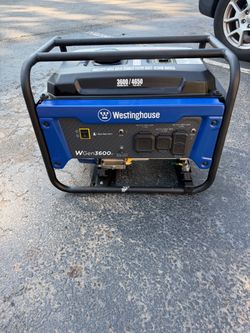 Westinghouse WGen3600V Generator — Like New