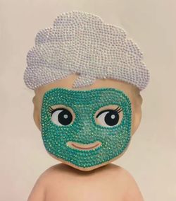 custom sonny angel bedazzled canvas