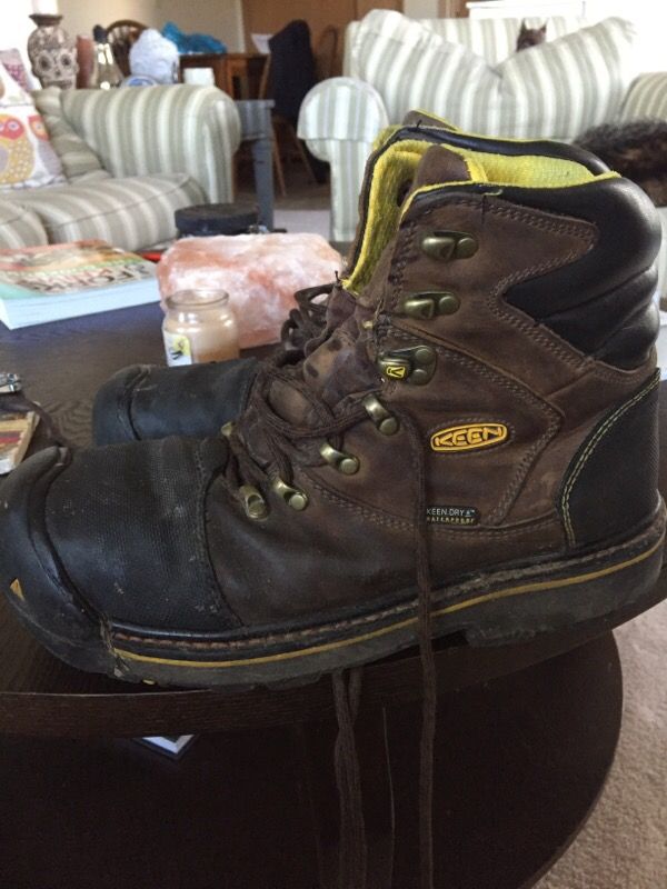 Keen steel toe size 10