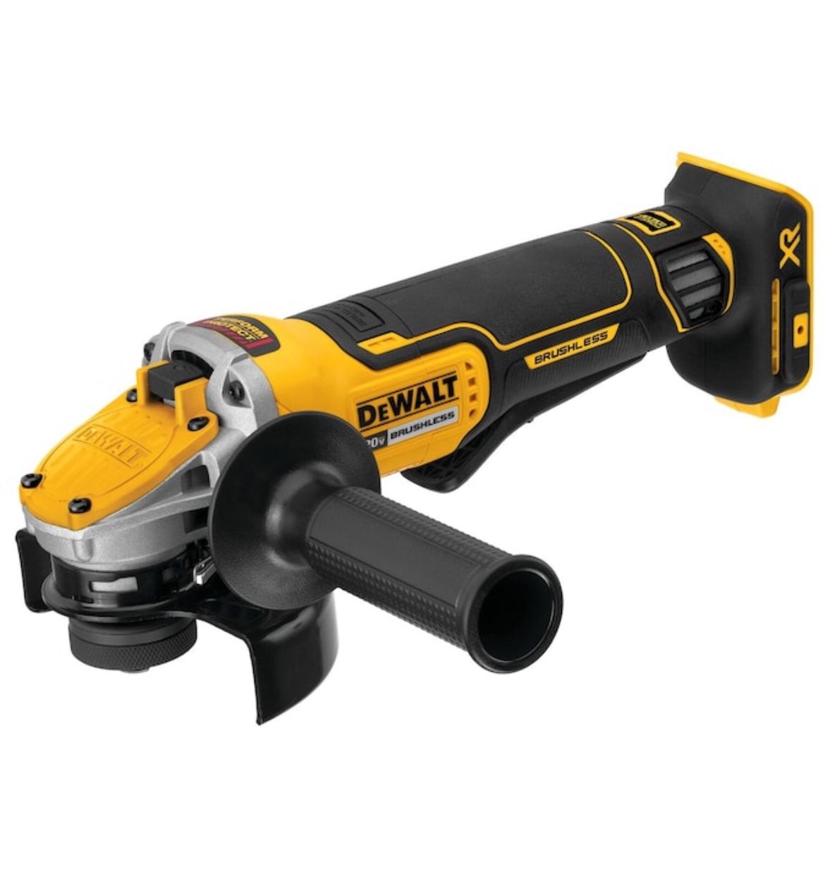 20V MAX Cordless Brushless 4.5 - 5 in. Paddle Switch Angle Grinder with FLEXVOLT ADVANTAGE (Tool Only)