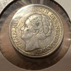 Netherlands, 1944  P 10 Cents (AU) about Uncirculated
