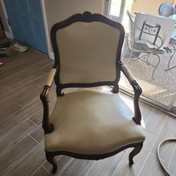 Leather Antique Chair