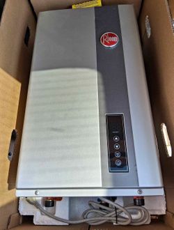 Rheem Tankless Water Heater, Propane 199,900 BTU