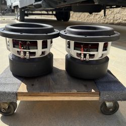 b2 audio 8” subwoofers