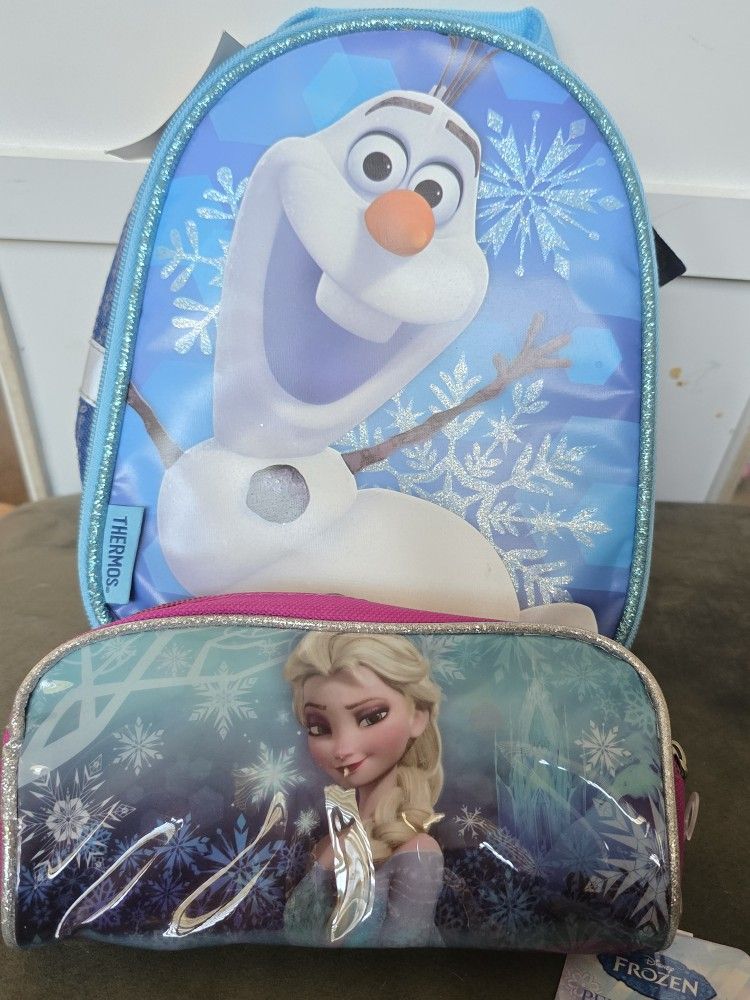 Frozen Lunch Box And Pencil Case Set