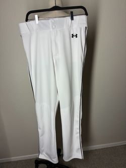 Under Armour Men’s White Baseball Pants, size Large