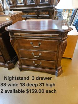 Nightstand We are located at 2811 East Bell road. Another Time Around Furniture.