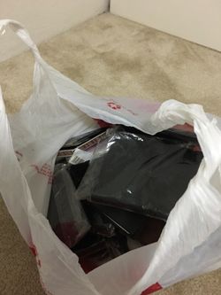 Bag full of good Leather Wallets