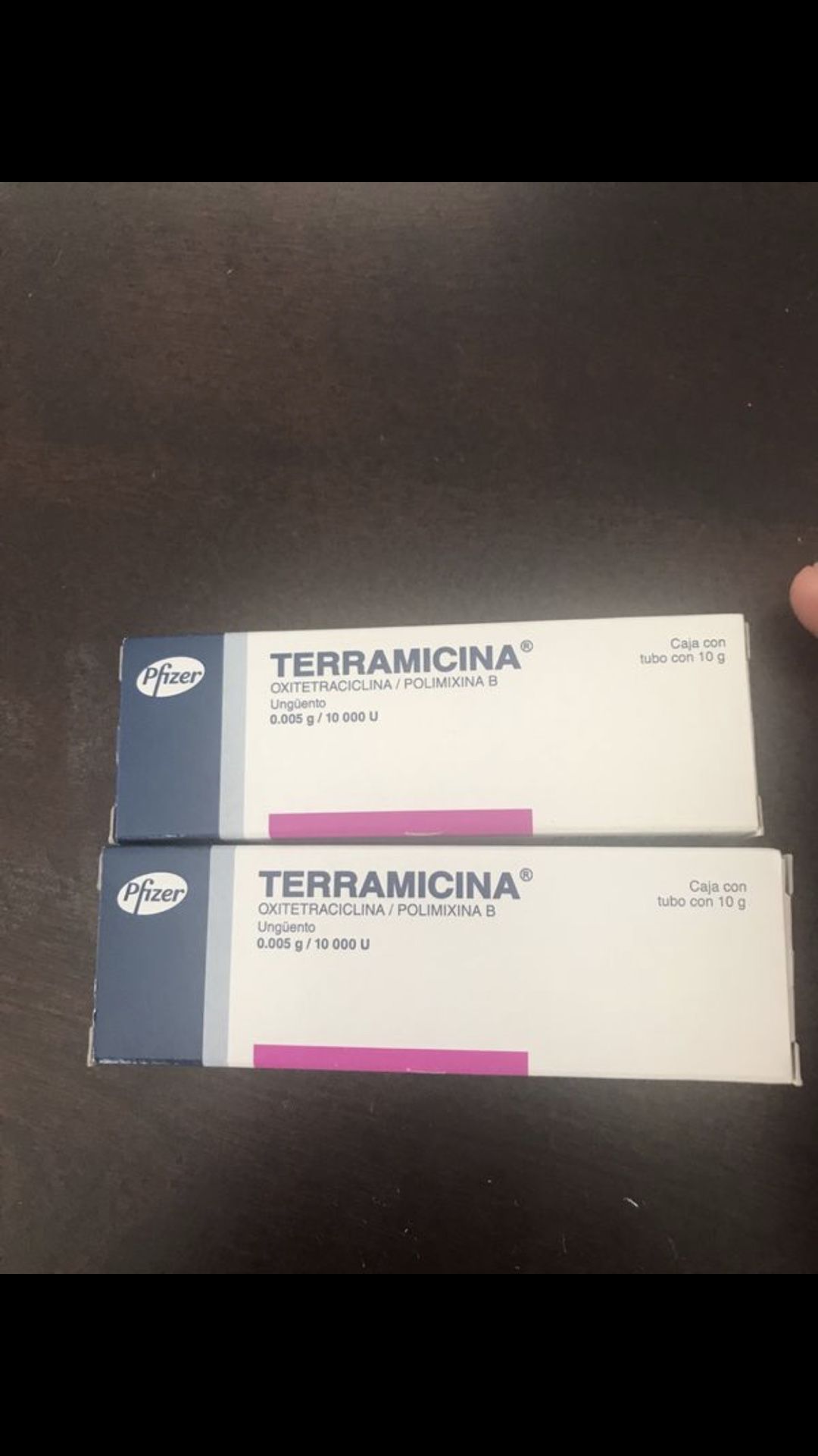 Terramicina para ojos( producto mexicano)