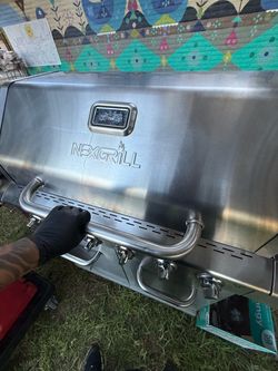Hamburger catering grill