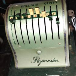 Paymaster Vintage w/Keys