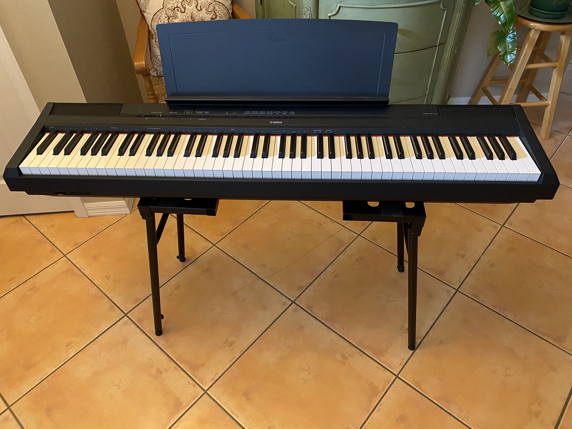 Yamaha P115 88-Key Weighted Action Digital Piano