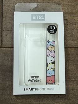 BT21 BTS minini iPhone 13 Pro Clear Case *BN*