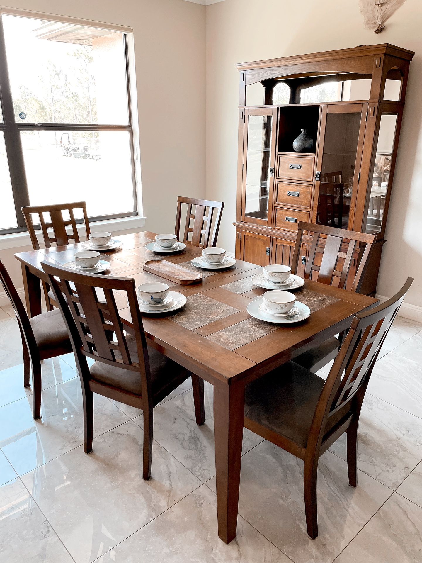 Nice buffet hutch Ashley Furniture