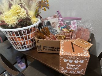 Cielito Lindo baby shower decor leftover