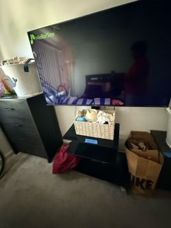 Tv stand glass $10.00