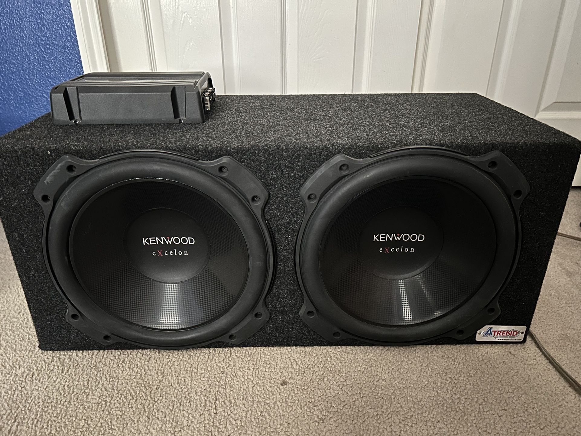 12' Kenwood Subwoofer with Amp Box