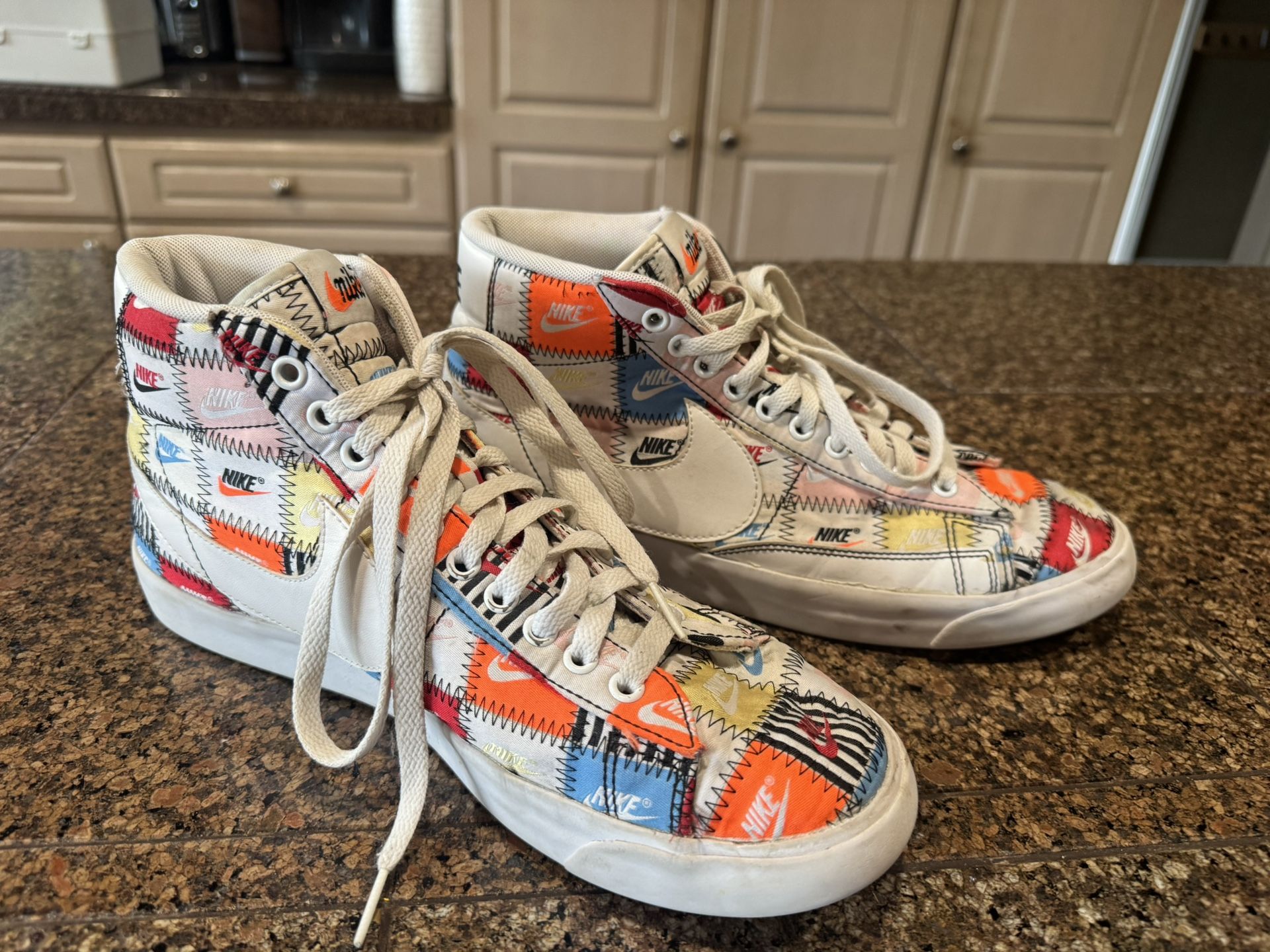 Nike Blazer Mid Patchwork Classic Retro Shoes