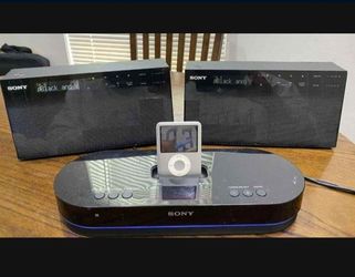 Sony S-air Wireless Speaker System, Am/FM, iPod Dock