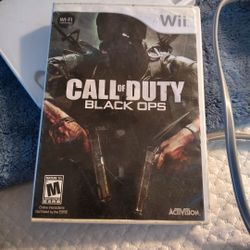 Call Of Duty Black OPS for Wii