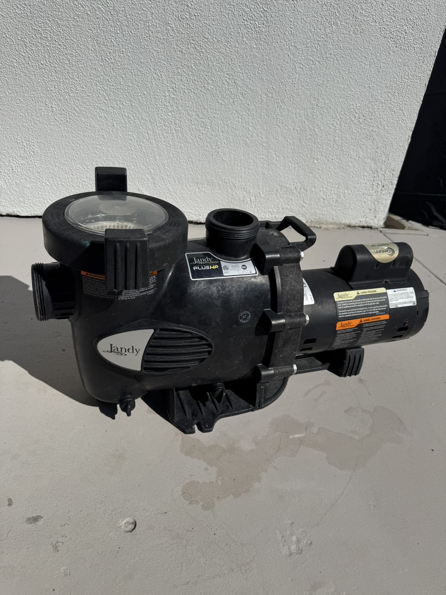 Jandy PlusHP 1.5Hp Pool/Spa Pump