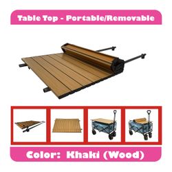 Pop-up Tent and Roll-up Table