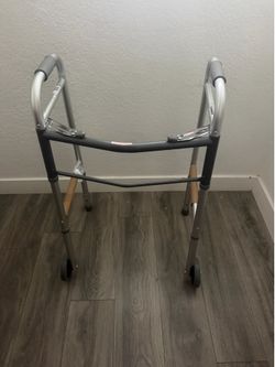 Guardian Folding Walker with Wheels