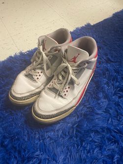 Jordan 3 Fire red size 10.5
