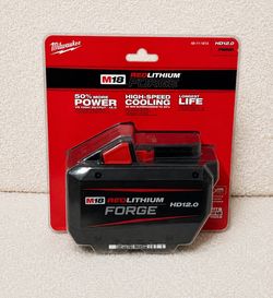 Milwaukee M18 FORGE Batteries – Brand New Sealed