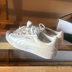 White Puma Sneakers