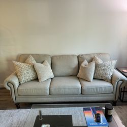 Beige Sofa Set 