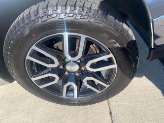 GMC or Chevy six lug 20 inch wheels
