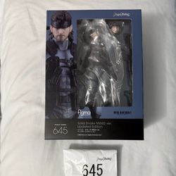 Solid Snake Figma Metal Gear Solid 2 With Bonus 
