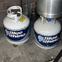 Empty Propane Tanks Available for sale useful tools bbq grill patio heaters fire pits