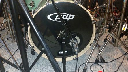 NEW REMO ps3 ebony  RESONANT bass drum head