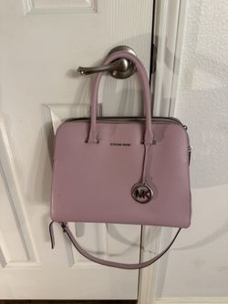 Michael Kors Double Zip Leather Satchel